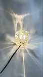 Superba lampa mid century vechi vintage veioza sticla