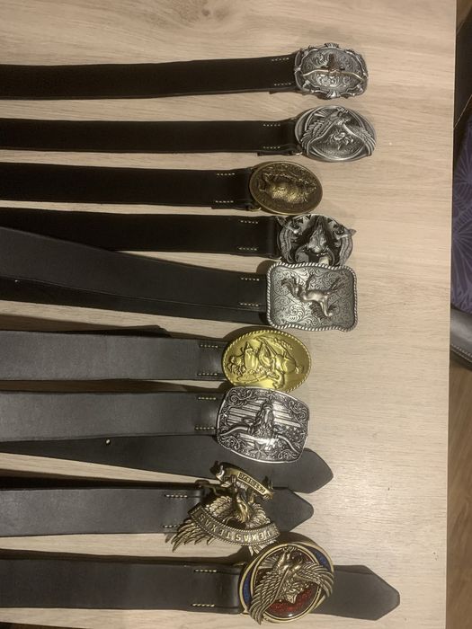 Curele piele stil western