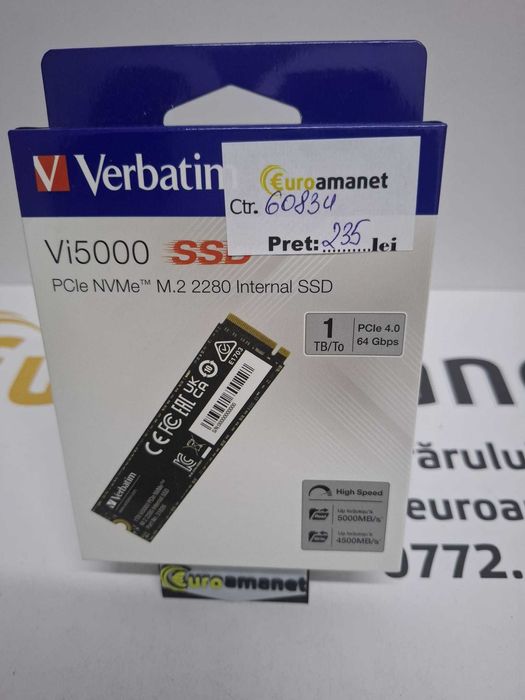 Solid State Drive (SSD) Verbatim Vi3000, 1TB -N2-
