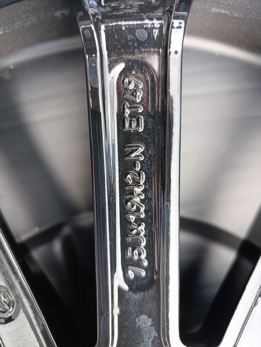 Jante originale Mercedes AMG A class W 177', 19''cu anvelope de iarnă