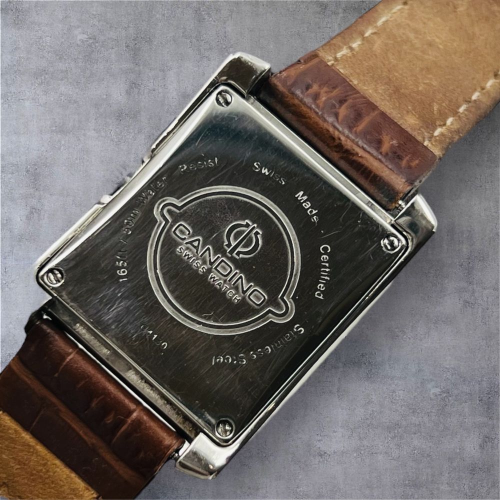 Candino Renctagle Classic мъжки шеейцарски часовник