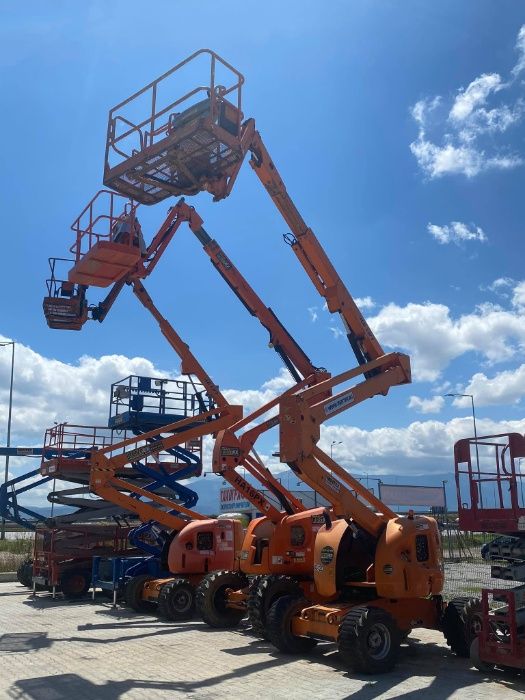 Артикулираща вишка 16 18 метра JLG Lift 450 Под НАЕМ от Рентекс