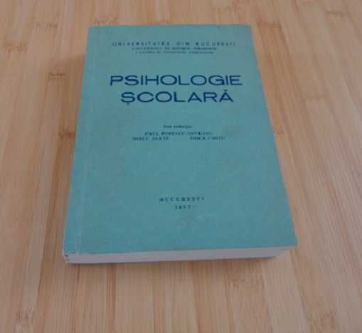 Psihologie scolara: Mielu Zlate, Paul Popescu Neveanu