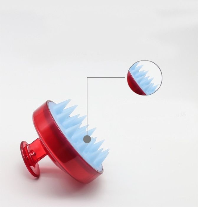 Силиконова четка за масаж на скалпа Четка за коса