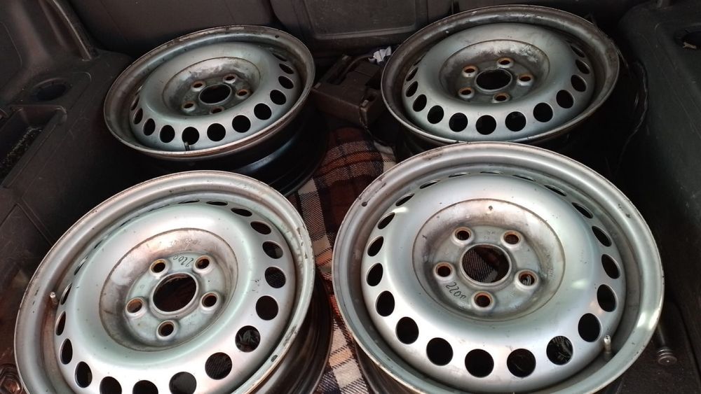 4 jante Otel R16 5x120 VW T5 T6