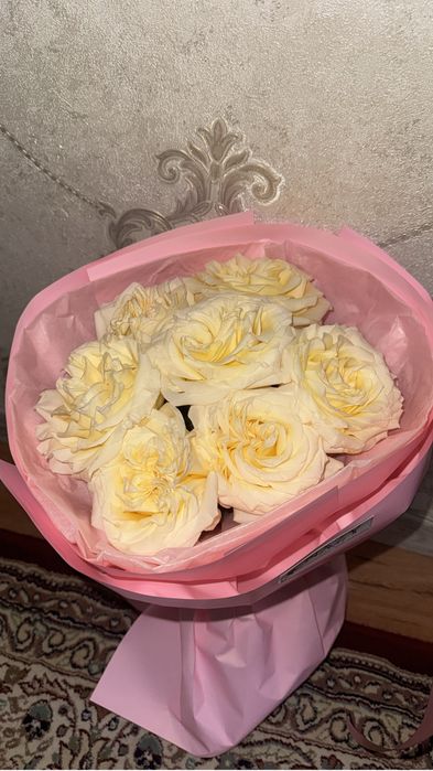 Цветы, розы, белые