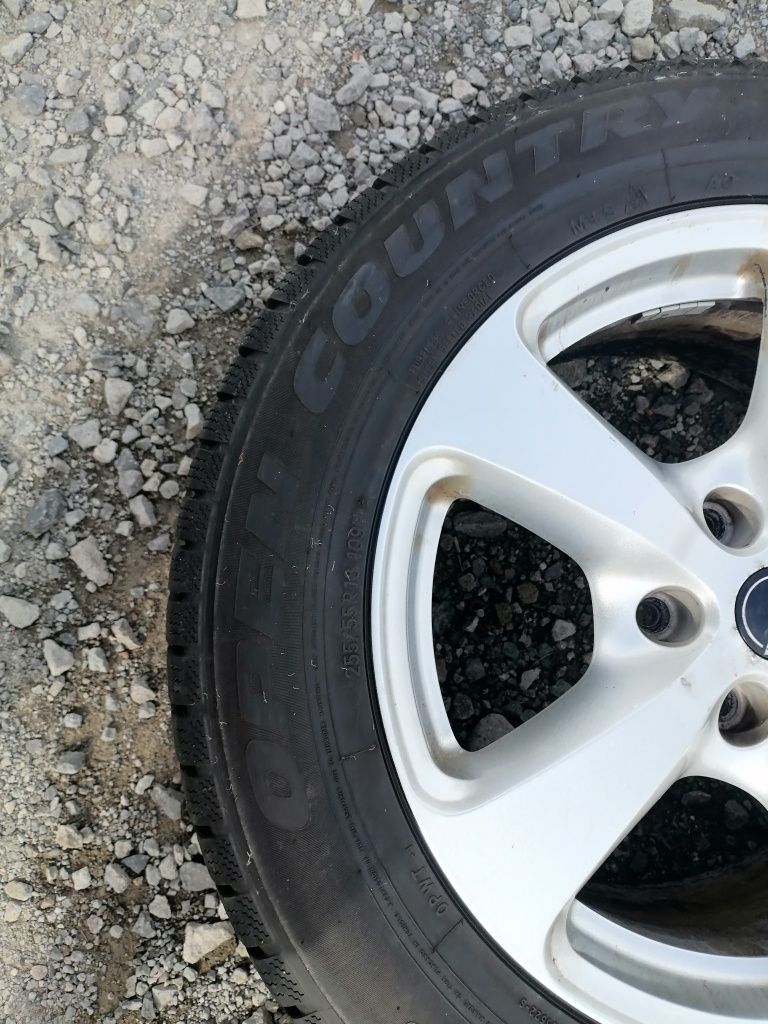 Продавам лети джанти с гуми 255 55R 18 TOYO