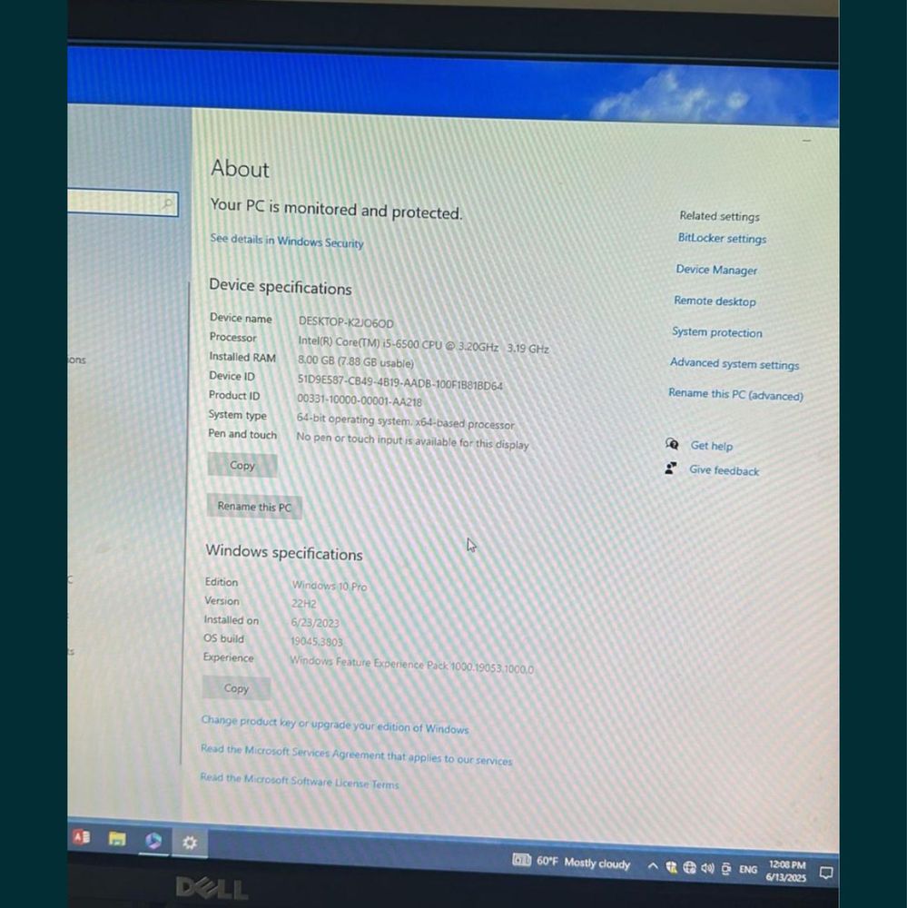 Pc Hp EliteDesk 800G2 SFF Intel Core i5-6500, 8GB DDR4