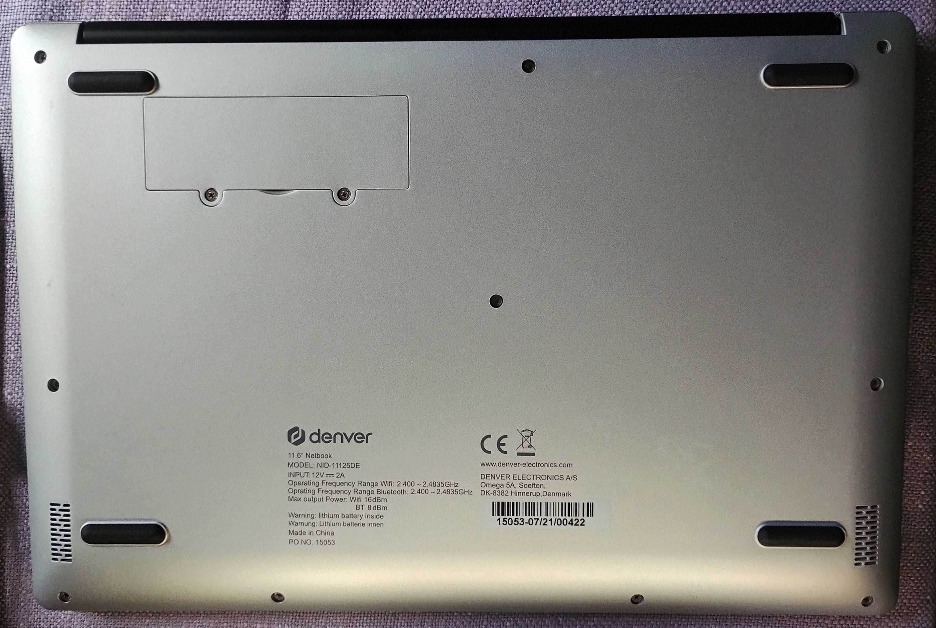 Netbook 11,6" IPS Intel N3350 Dual Core SSD 64GB 3GB DDR3 cu probleme