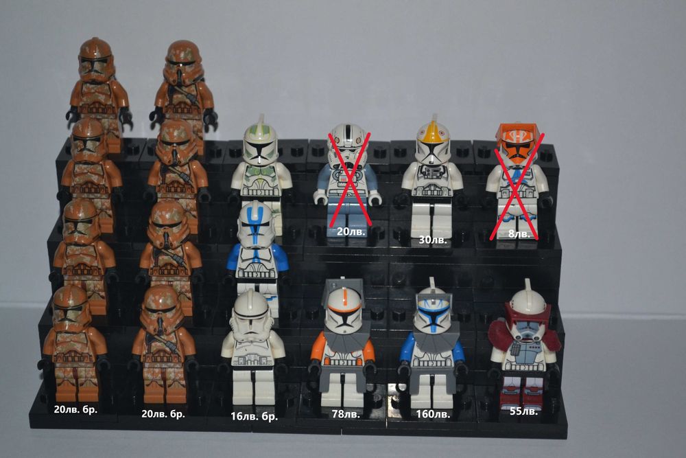LEGO Star Wars минифигурки