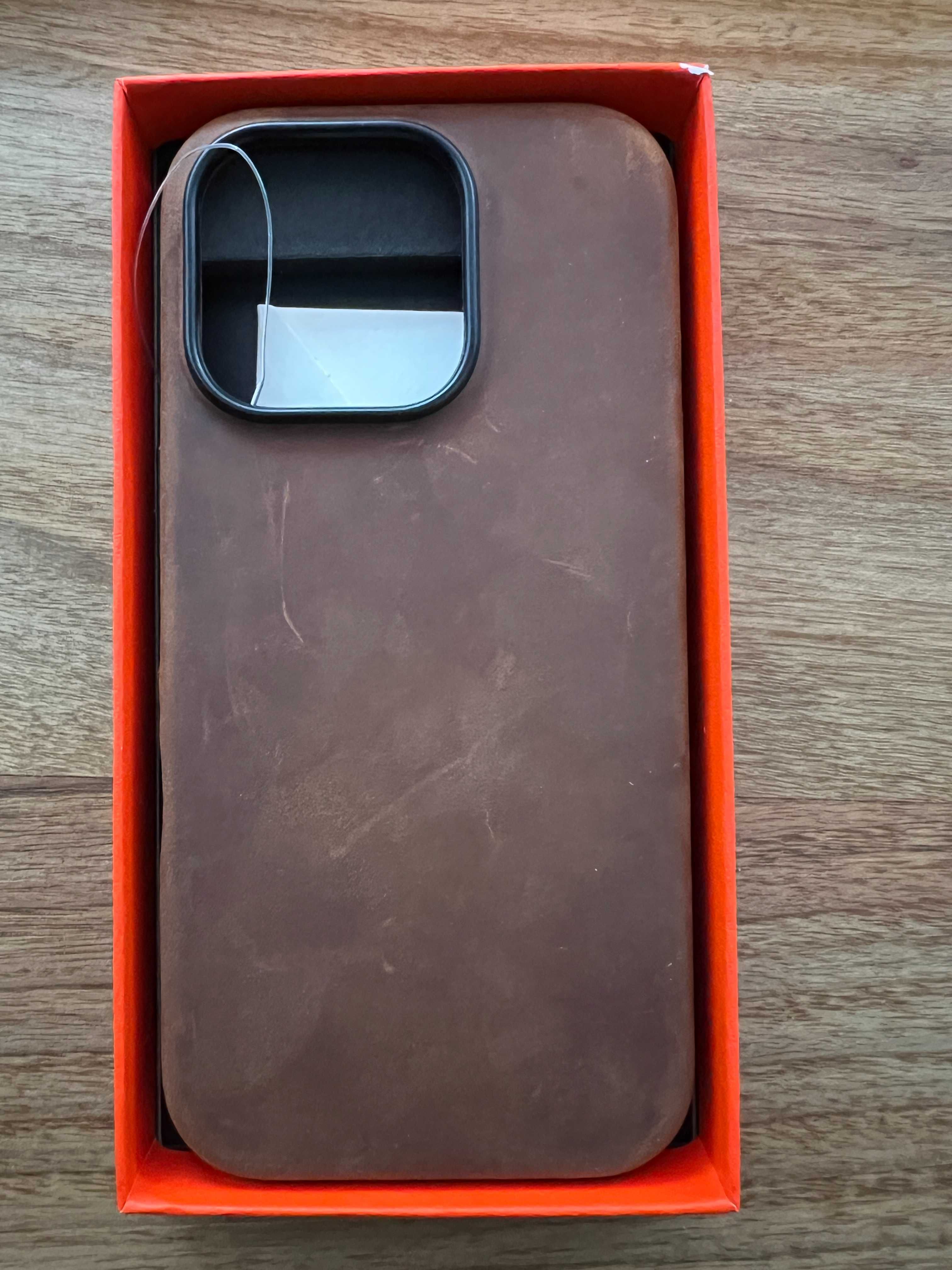 Husă SHIELDON piele iPhone 15 Pro – mai multe culori