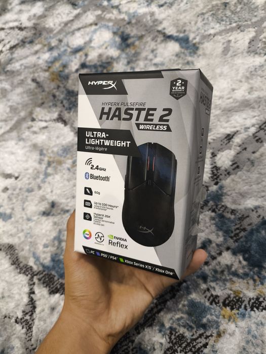 HyperX plusarfe haste 2 wireless , мышка mishka блютуз blyutuz