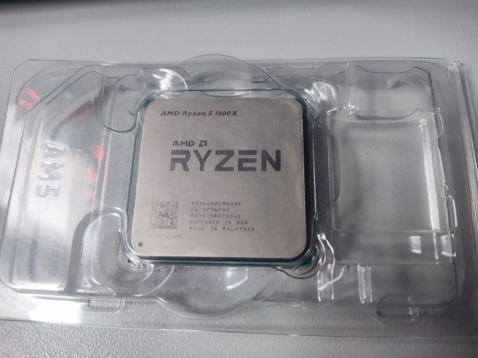 Ryzen 5 1600X 6 nuclee 12 thread-uri perfect functional