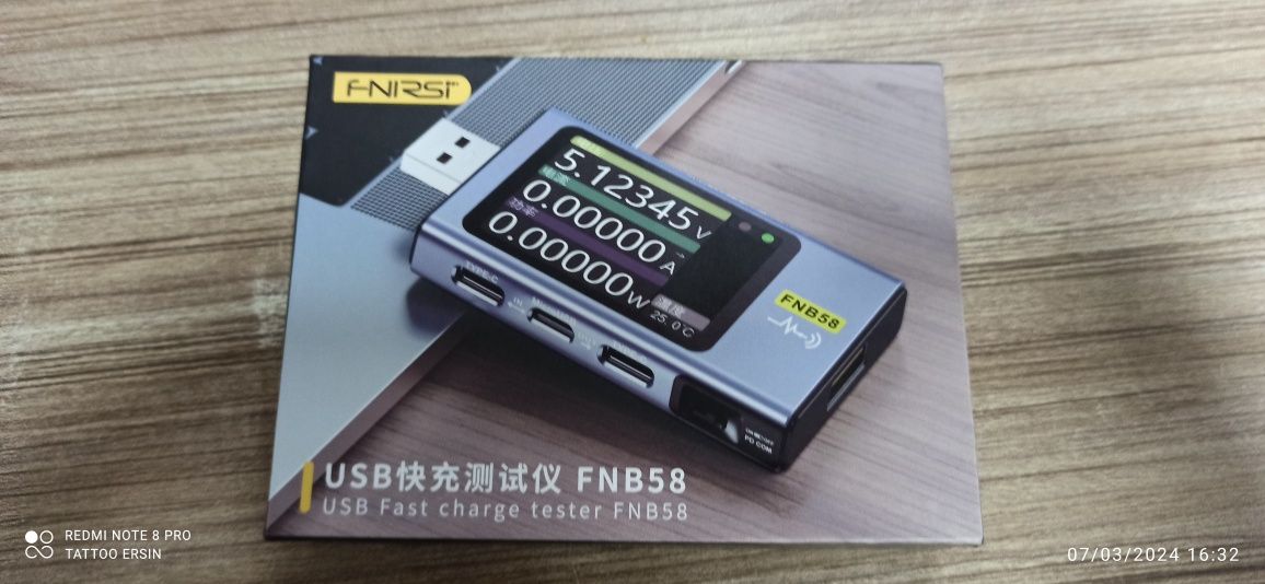 Finirsi FNB58 charger tester