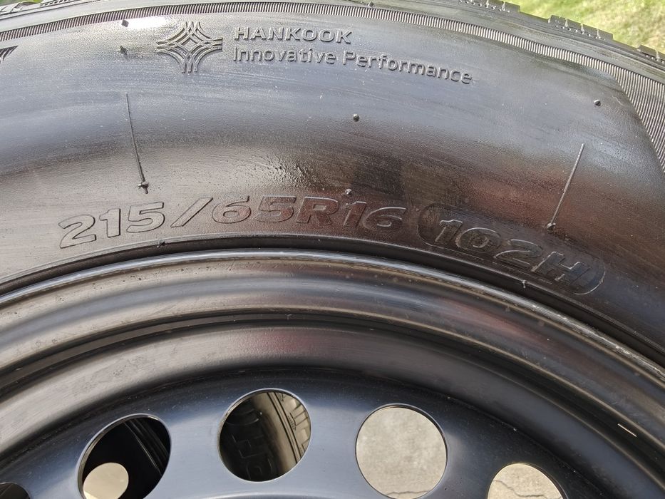 Set Anvelope iarna Hankook 215/65 R16 + jante