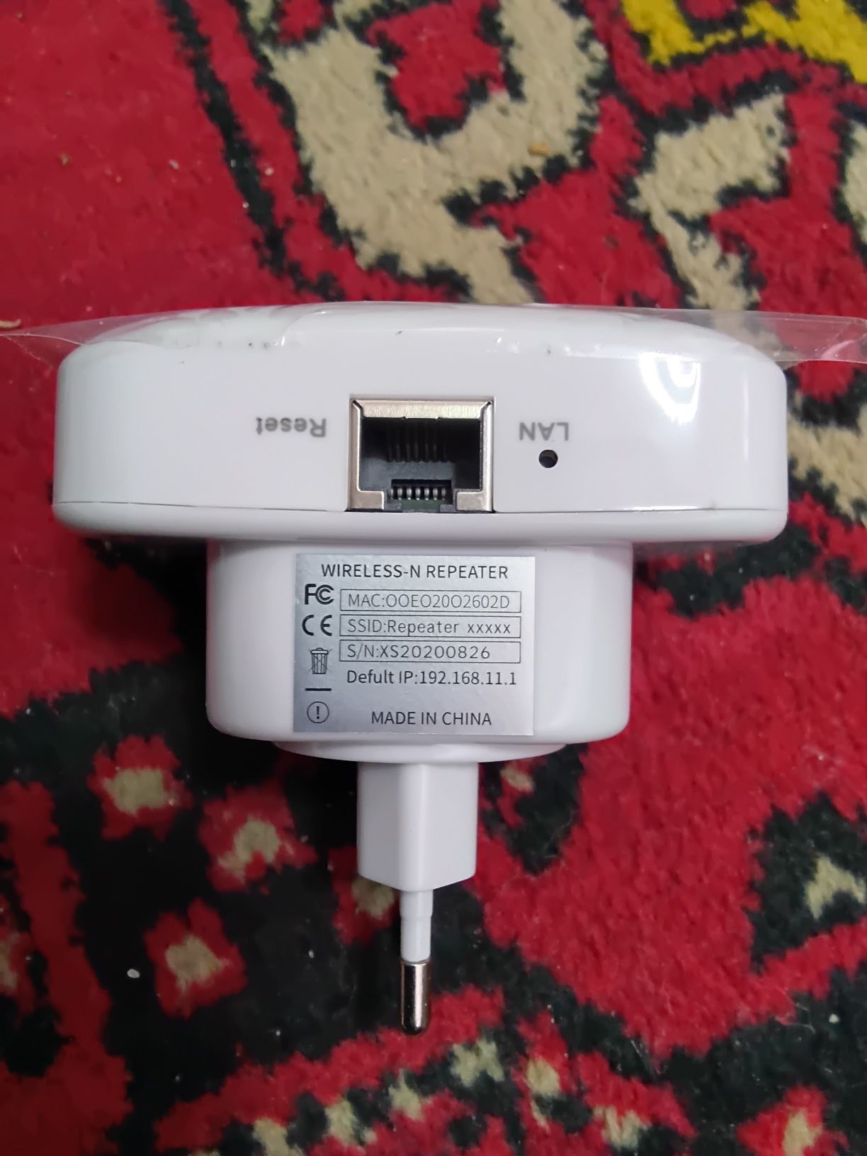 усилитель wifi репитер вайфай c LAN RG45