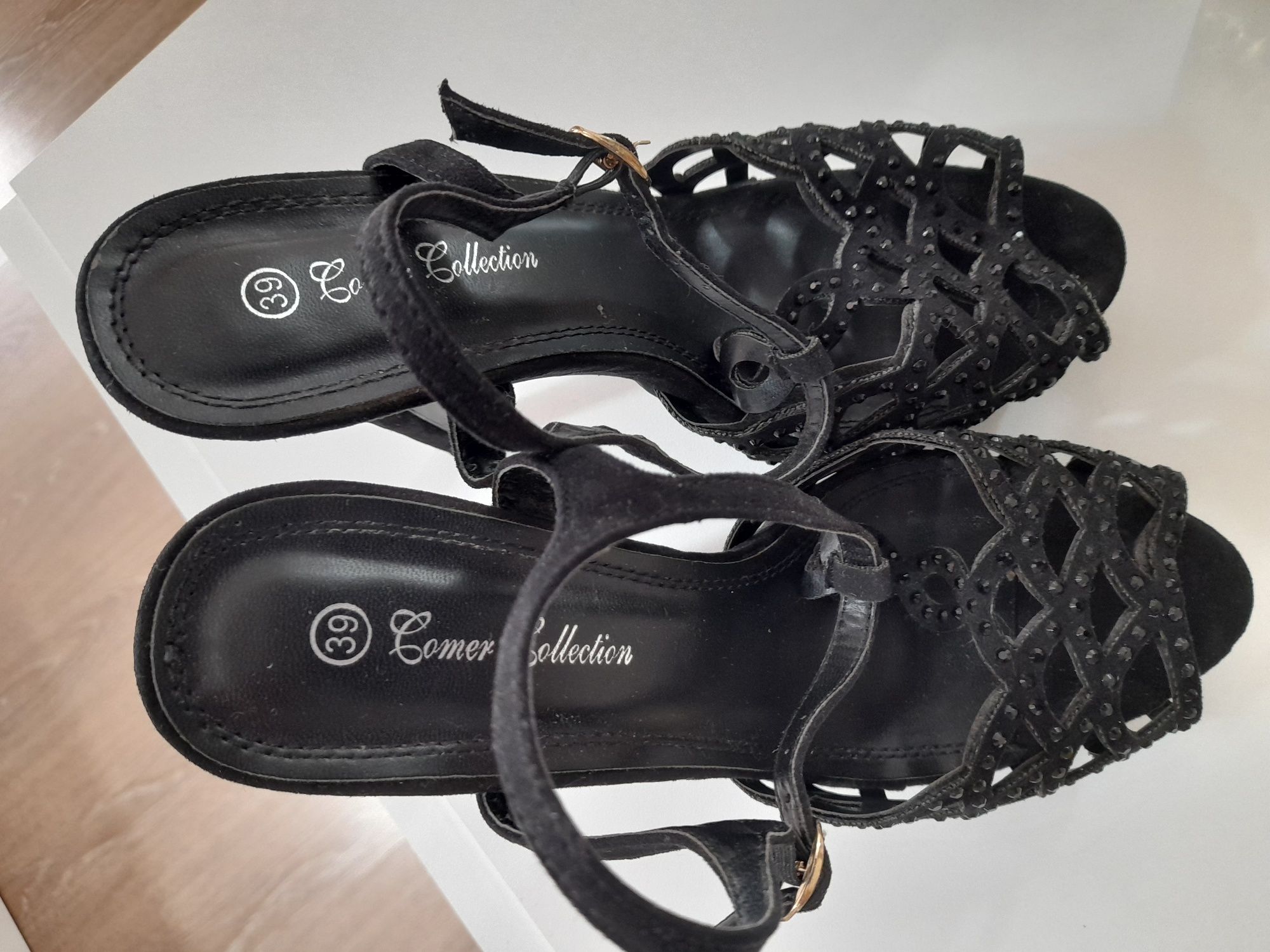 Sandale negre dama