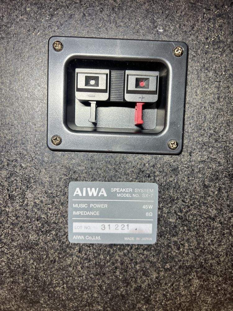 Vand linie audio Aiwa LX-70, MX-70, TX-70, FX-70, RK-X7, SX-7