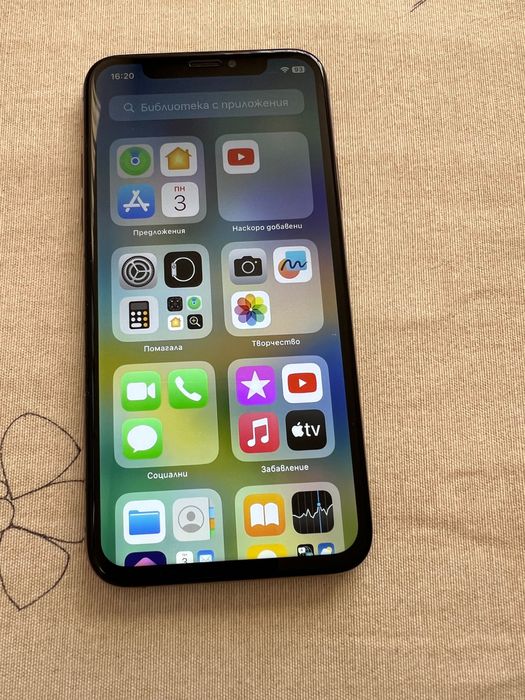 iPhone Xs -64GB,rose gold ,зарядно