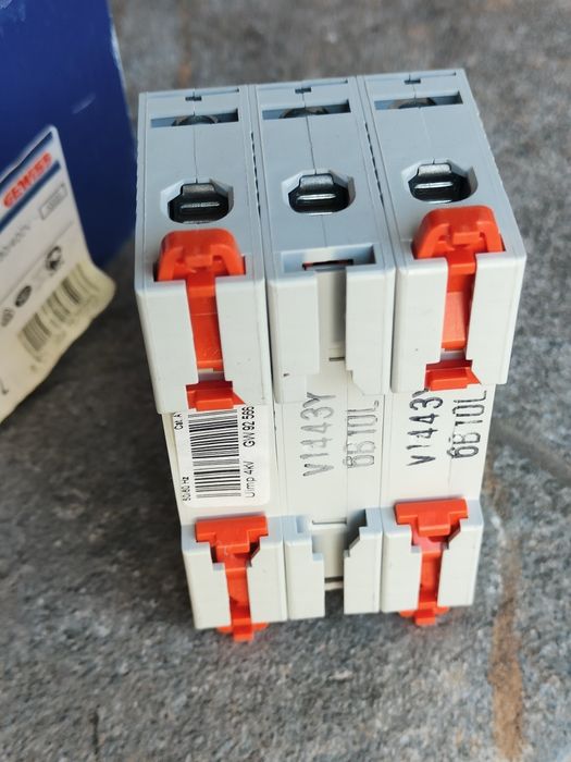 Intrerupator, Siguranta, automata, MT, 100, 3P, Tripolar, Curba, B, 10