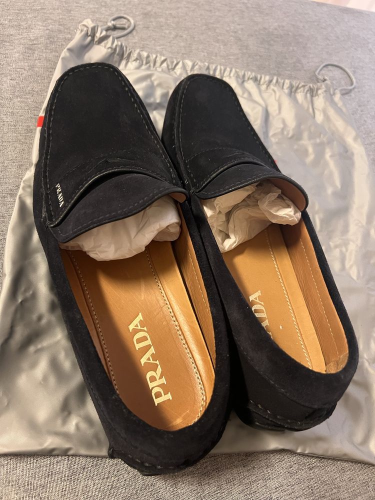 Оригинални мокасини на Prada 42-ри номер