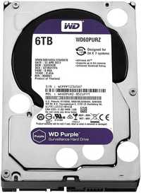 HDD Hard Disk 6TB WD Purple, DVR, NVR, Supraveghere - WD60PURZ