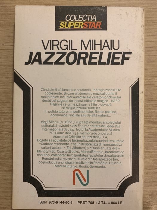 Carti despre muzica Hendrix, Jazzorelief, Madonna, Pavarotti