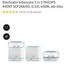 Philips Avent 3-IN-1 Sterilizator electric cu aburi SCF284/03, 220V