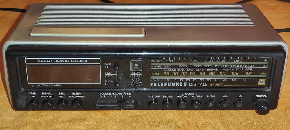 radio vintage telefunken digital expert