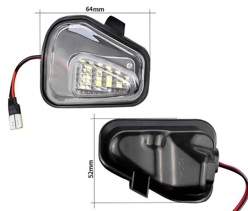 Лед Плафони под странични огледала vokswagen