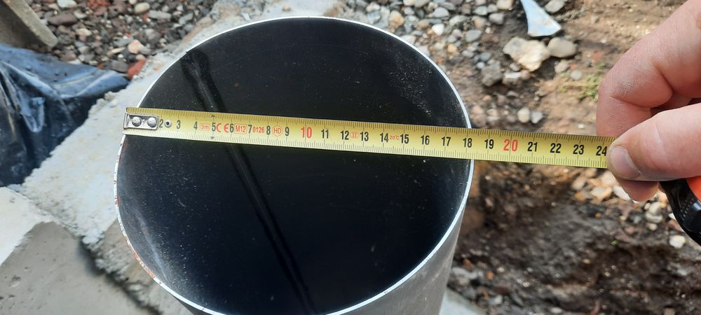 Burlan din tabla groasa 180