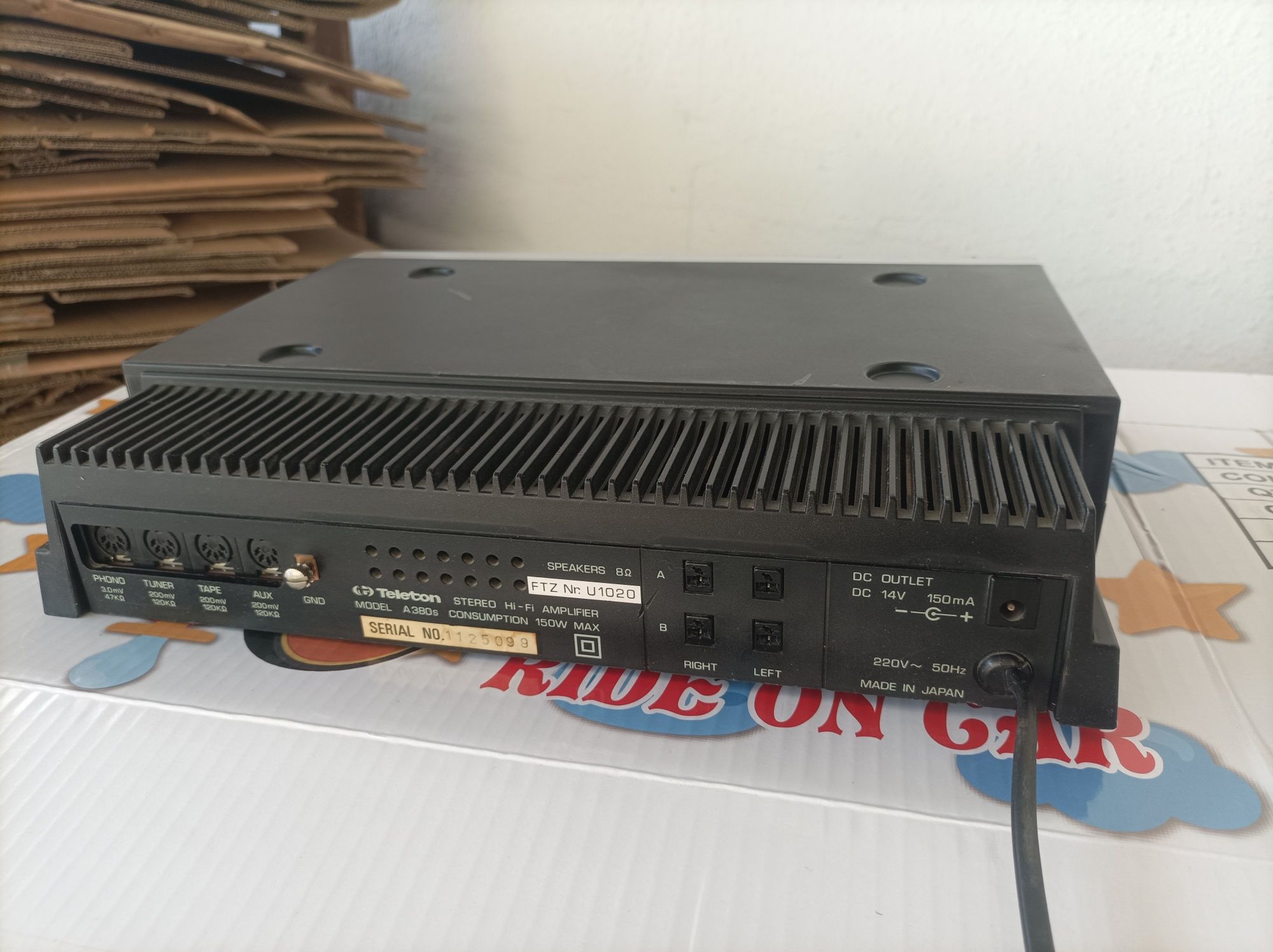 Teleton hf fi stereo amplifier