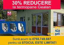 30%Reducere la termopane Gealan în Clinceni, Ilfov.Cere oferta gratuit