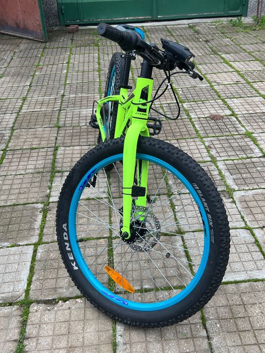 Алуминиев Cross Rebel 24 Перфектен, Дискови Спирачки.В гаранция