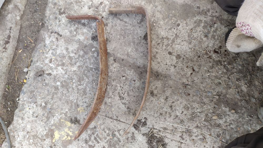 Запчасти на косилку. Башмак Внутренний (Лыжа Пятки Полотна)