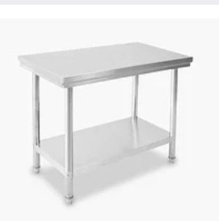 Стол Разделочный Производственный Металлический Из Нержавеющей Стали