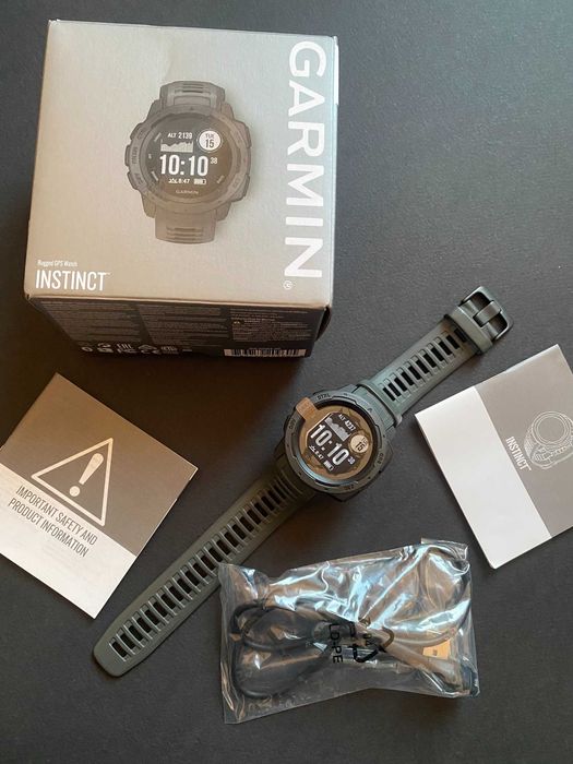 Часовник Garmin Instinct Black