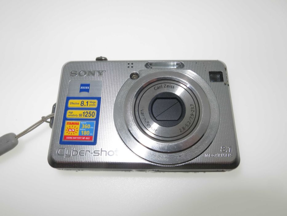Sony Cybershot W100 компактен цифров фотоапарат ретро дигитална камера