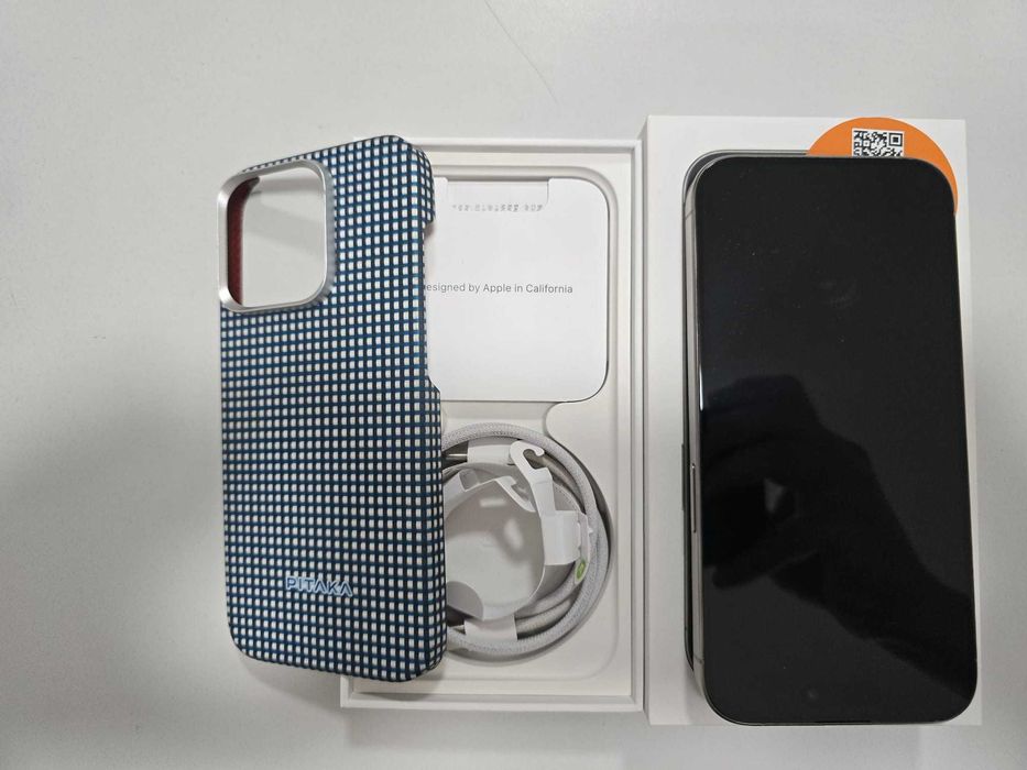 iPhone 15 PRO 256 Ti, full box, ca nou