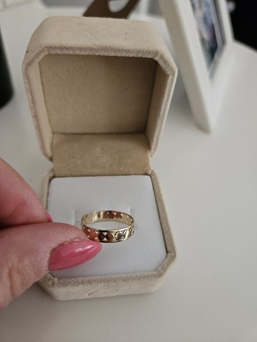 Inel aur 14 k, 1.23gr PRET FIX