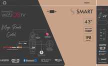 Ssmart 43 Smart Full HD. Система - WEB OS (LG) Без рамка
