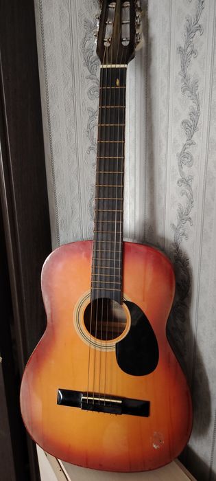 Гитара рабочая полностью