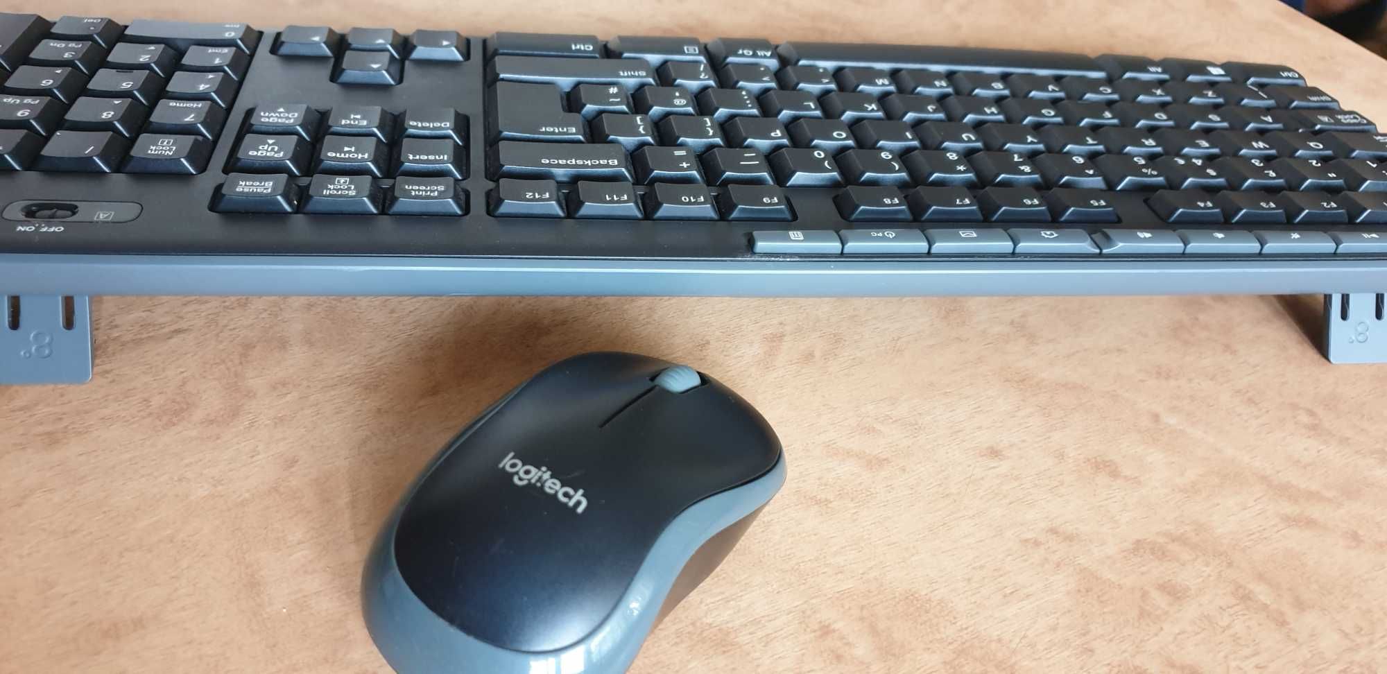 Безжичен комплект клавиатура и мишка LOGITECH