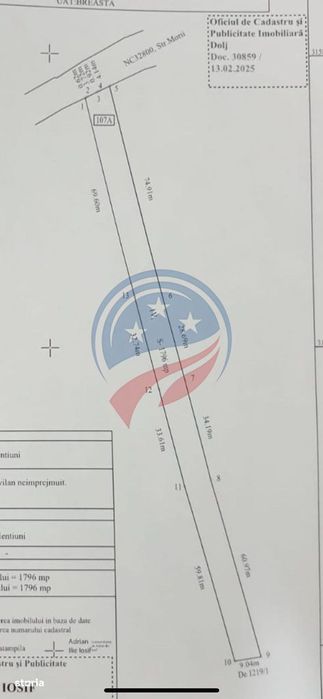 Teren de vanzare in  Breasta