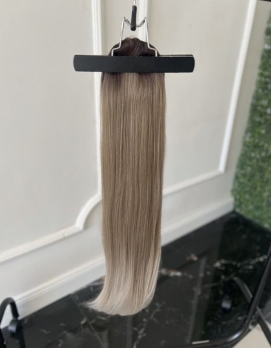 Красива опашка без фризьор-избери своята сега!Омбре опашки.