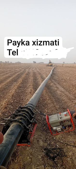 Payka aparat xizmati 76 Dan 315 gacha plastmas trubalarni ulaymiz i