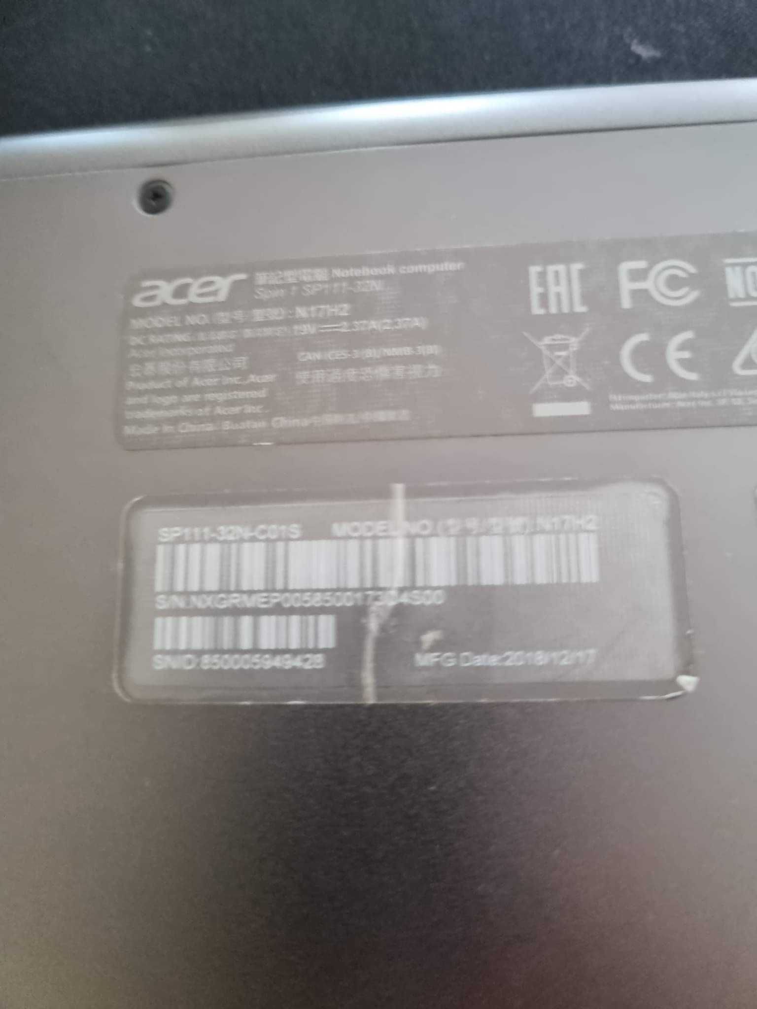 Laptop Acer sp111-32n