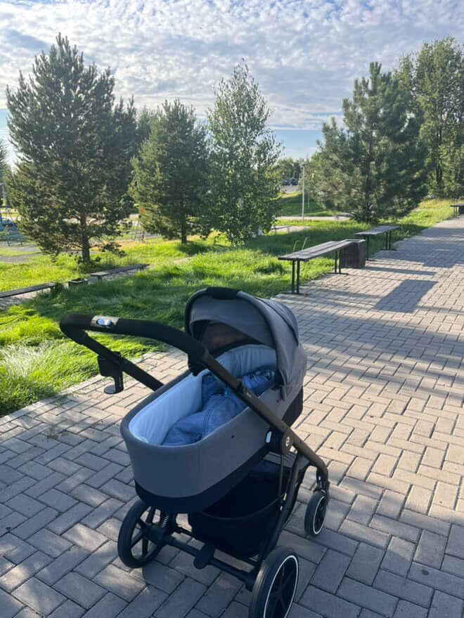 Cybex balios S 3в1 в сером цвете