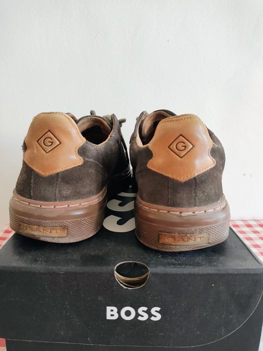 Кожени кецове Boss Gant