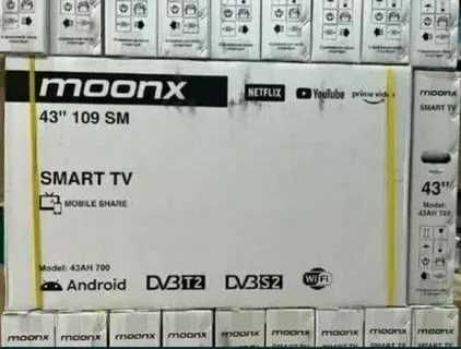 Телевизор Moonx  платформа Android  и Webos Склад оптом + подарок есть